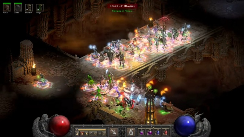 Sforum - Trang thông tin công nghệ mới nhất Diablo-II-hoang-12 Diablo II: Resurrected: Hướng dẫn cách chơi Necromancer Summoner